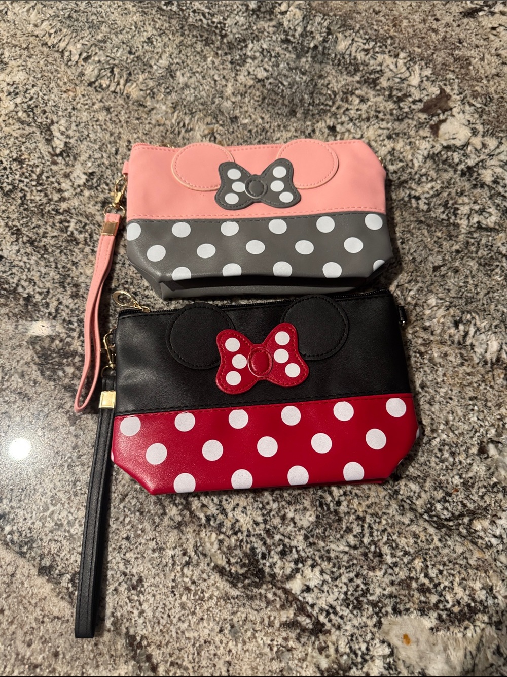 Minnie Mouse Wristlets (Lot of 2)